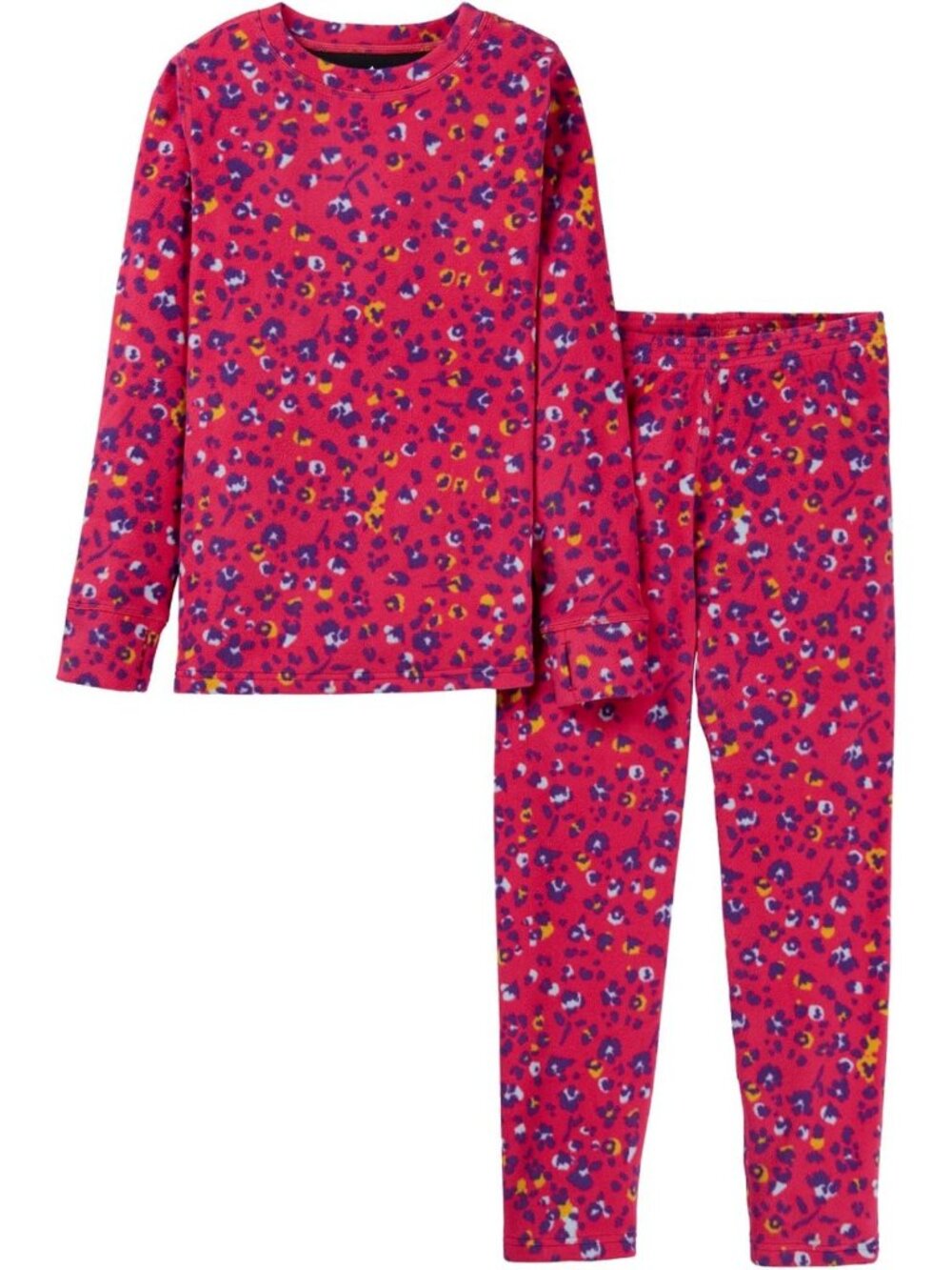 Cozy Kids Fleece Base Layer Set for Winter Sports & Outdoor Adventures